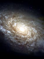 Спиральная Галактика NGC 4414 (фото Хаббла)