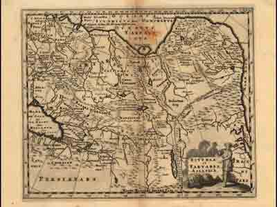 Карта Азии и Скифии (Scythia et Tartaria
Asiatica), 1697