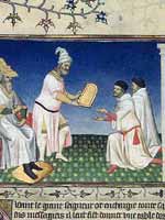 Великий хан вручает Марко Поло золотую печать
(Le grand khan donne son sceau d or a Marco Polo)