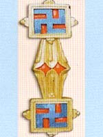 Свастика на символе религии Бон
&ndash; Юнгдрунге