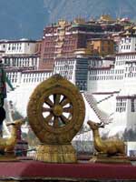 Коловрат у Дворца Далай ламы в Потале