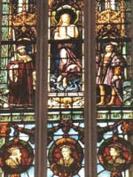 Мария Магдалина изображена в виде Учителя, стоящего над королями, аристократами, философами и учёными. Иллюстрация из книги Светланы Левашовой «Откровение»