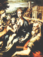 Иоанн с Ведуньей Марией и её детьми – Раданом и Радомиром. Иллюстрация из книги Светланы Левашовой «Откровение»
