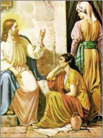 Иудейский пророк Джошуа со своей женой Марией. Иллюстрация из книги Светланы Левашовой «Откровение»