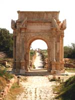 Лептис Магна (Leptis Magna) – арка императора Септимия Севера