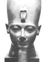 Фараон Тутмосис III приблизительно 1450 г. до н.э.