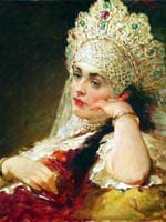 К.Е. Маковский «Девушка в жемчужном ожерелье»