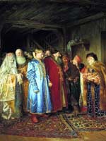 Клавдий Лебедев «Боярская свадьба» 1883 г.